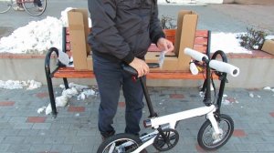 Unboxing Xiaomi QiCYCLE EF1 Folding Smart Electric Bicycle TDR01Z #xiaomi