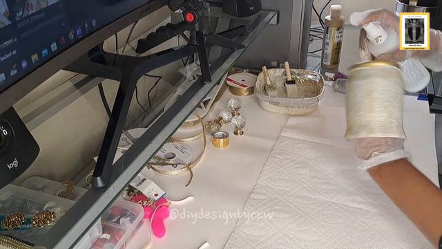 DIY Glam Pearl White & Gold Vanity Décor | 2023 Home Decorating Ideas | Home Décor Luxe Club смотреть онлайн
