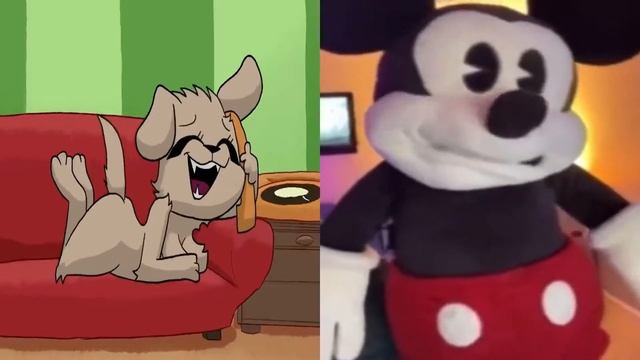 Talking BELLA react to MICKEY MOUSE | Bella yes смотреть онлайн