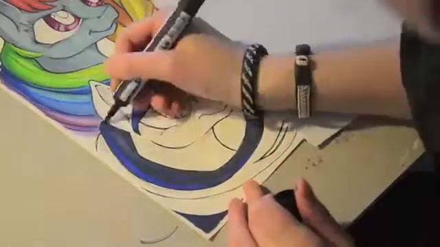 как нарисовать MLP красиво часть 3 смотреть онлайн