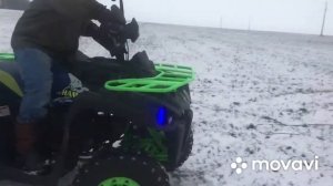 HAMER 200 Lux Зимние покатушки на квадроцикле?