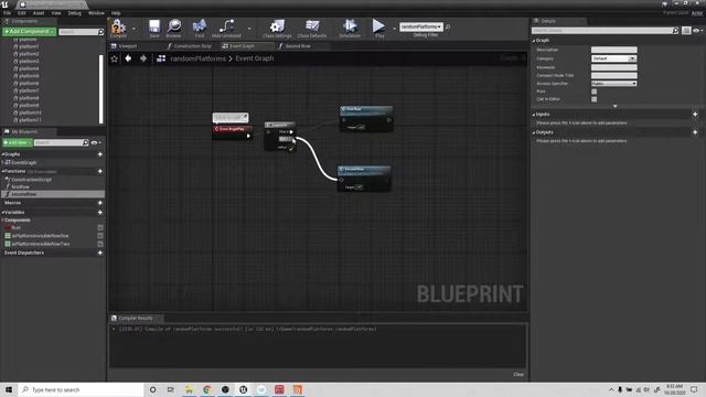 Randomizing Platforms | Unreal Engine Blueprints Tutorial смотреть онлайн