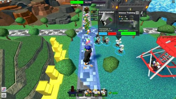 🛡️ SOLO Fallen TRİUMPH Minigunner And Rocketeer😱 | Roblox Tower Defense Simulator - TDS