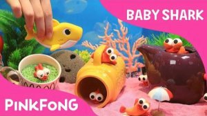 Run Away! Clay Baby Shark Fishes! | Pinkfong Clay | Animal Songs | Pinkfong Songs for Children