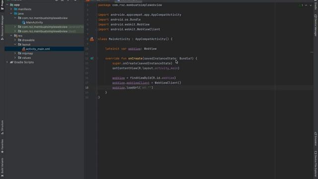 [ KOTLIN ] MEMBUAT WEB VIEW SEDERHANA DI KOTLIN смотреть онлайн