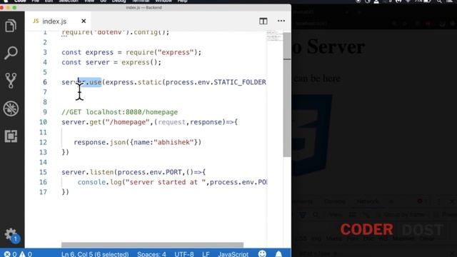 What is Middleware in Node JS | Custom middleware | Node JS in Hindi #10 | #nodejs #expressjs смотреть онлайн