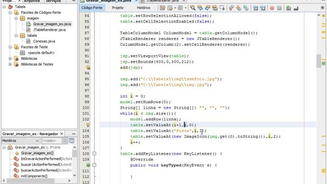 Exemplo clicar na tabela e jogar imagem no jlabel em java смотреть онлайн