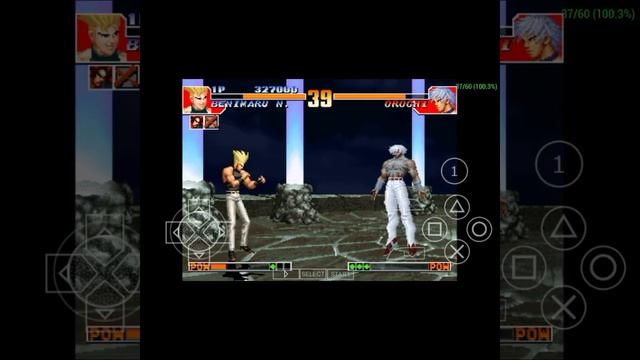 PPSSPP Short Gameplay The King of Fighters Collection: The Orochi Saga PSP With Settings смотреть онлайн