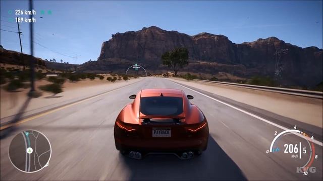 Need For Speed: Payback - Jaguar F-Type R Coupe - Open World Free Roam Gameplay (PC HD) [1080p60FPS смотреть онлайн