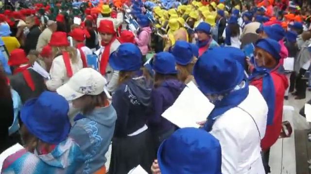 ГБОУ СОШ №863 - Певческое поле 2011 смотреть онлайн
