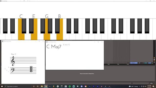 Play Lofi Hip Hop Piano | Beginner Piano Lesson | Seventh Chords смотреть онлайн