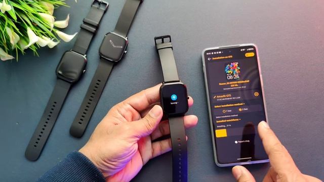 How to set unlimited watch faces on Amazfit GTS, GTS 2, GTS 2e & GTS 2 mini | series 7 watch face? смотреть онлайн