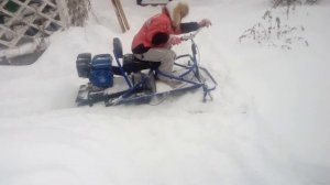 Правда о мини снегоходе ХАСКИ!