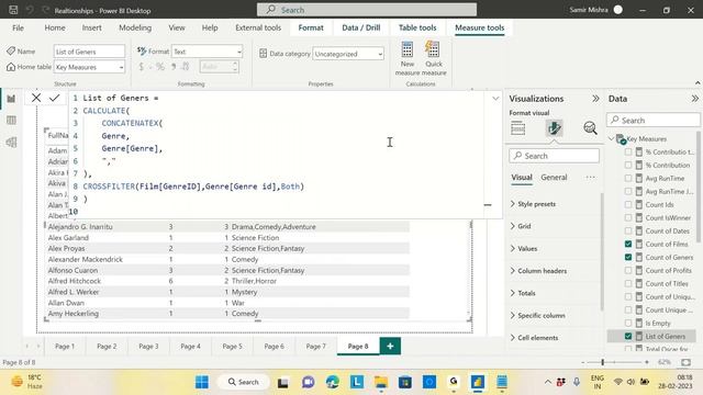 Power BI Tutorials For Beginners ( PBI Session 14 - Values, HasoneValue and Conactenatex fucntion) смотреть онлайн