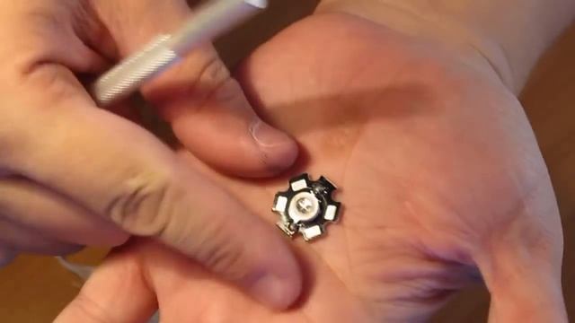 #142 РАСПАКОВКА Инфракрасный светодиод 940нм 5Вт смотреть онлайн