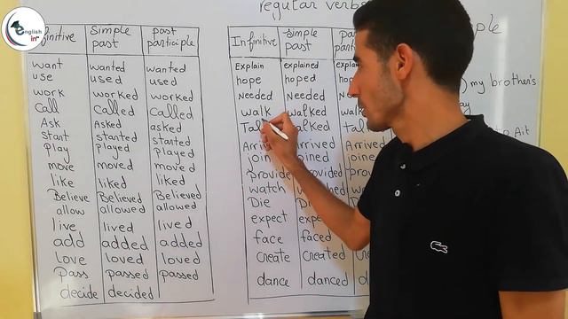 اهم الأفعال لي كتحط فالإمتحان الوطني regular verbs смотреть онлайн