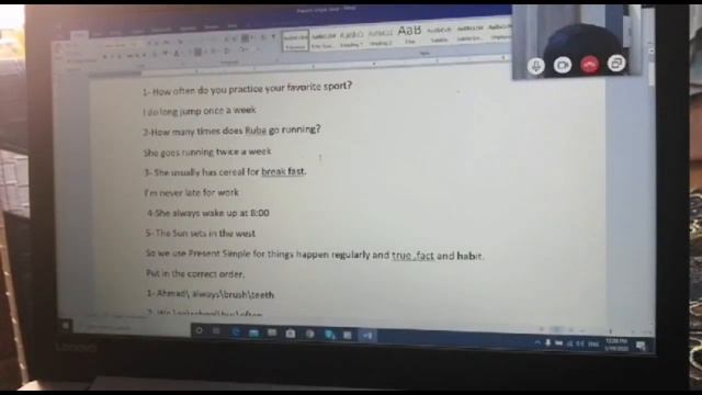 English lesson, Grade4B Clips from the lesson Present simple tense affirmative form смотреть онлайн