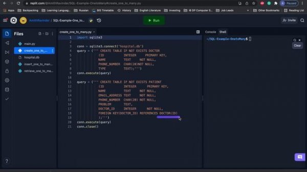 Databases + Python with SQLite3 - Part 2 - Foreign Keys