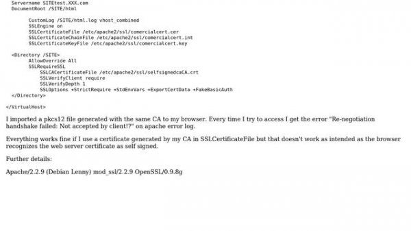 DevOps & SysAdmins: Commercial SSL Certificate and Self-Signed Certificate for Authentication