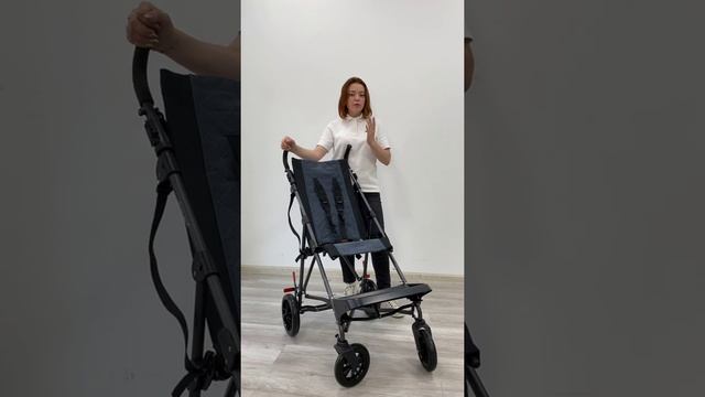 Коляска инвалидная для детей с ДЦП МАМАЛЮ смотреть онлайн