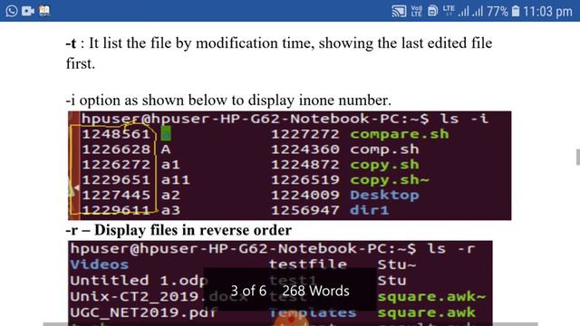 unix tutorial - unix|linux basic commands| wc , ls command (with wildcard characters) by babita mam смотреть онлайн