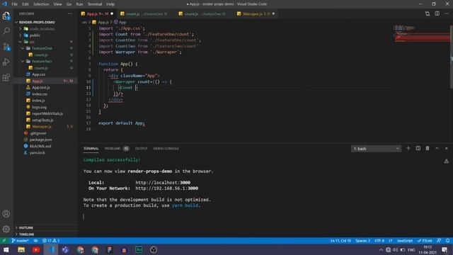 Render Props Pettern In React js [Reactjs] смотреть онлайн