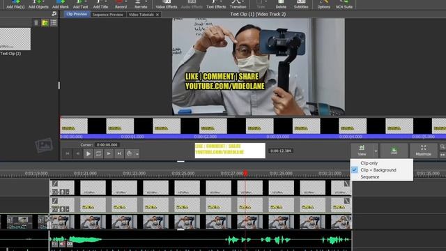 VideoPad Text Editor Not Showing Video Background - The Fix смотреть онлайн