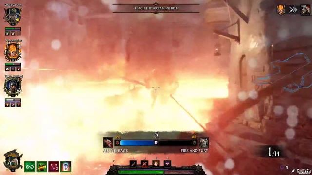 Let's Play Vermintide 2. Interactive via Twitch, GIT GUD! Exploding Rats, Live on Golden Islands смотреть онлайн