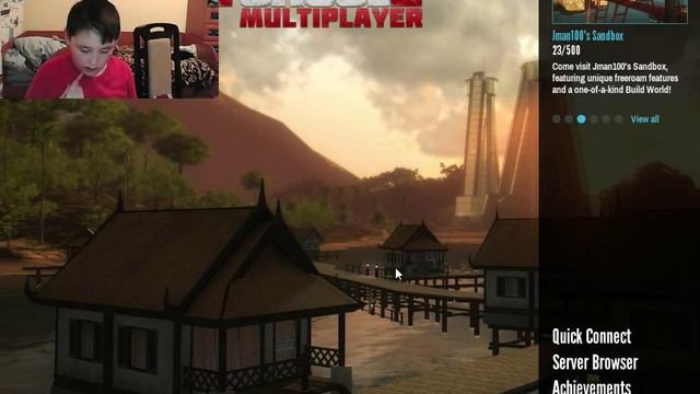 Играем в Just Cause 2 multiplayer mod смотреть онлайн