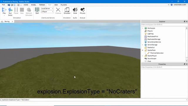 How To Prevent An Explosion From Destroying Terrain смотреть онлайн