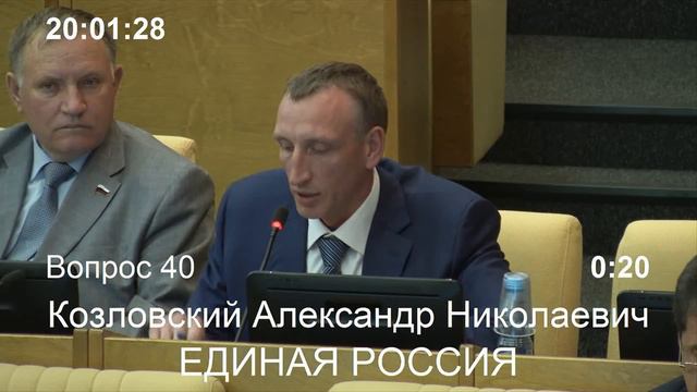 Выступление на Заседании Государственной Думы 05.07.2017 смотреть онлайн