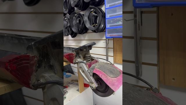 Подшипники ушли в зрительный зал Kugoo X8 #электросамокат #kugoo #kugoom4pro #kugoox8