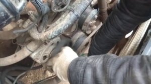 Как открутить гайку шкива на газель бизнес