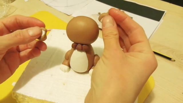 Как слепить львенка из мастики Фигурка для торта смотреть онлайн