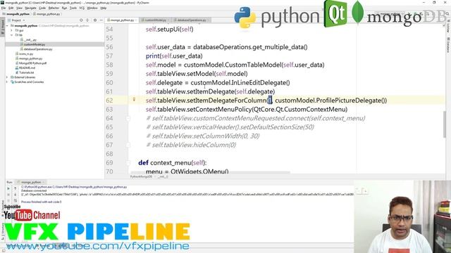 Python and MongoDB #5 - populate MongoDB Data in QTableView using QAbstractTableModel смотреть онлайн