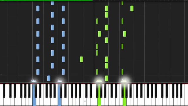 Docking Scene   Interstellar Piano Tutorial Synthesia