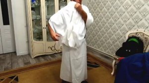 Ихрам и как его надеть.