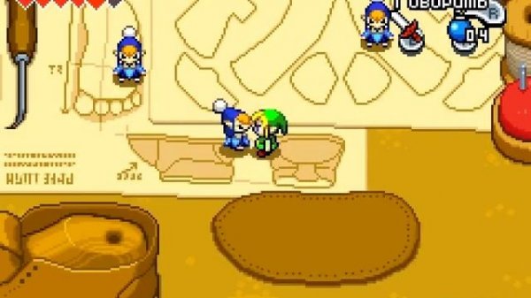 Прохождение Zelda Minish Cap #6 (Добываем Сапоги Ветра)