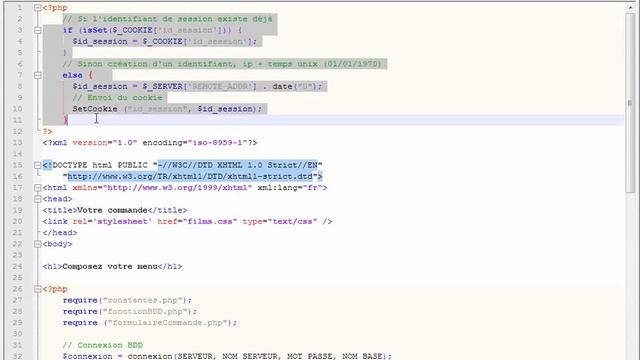 PHP & MySQL : Gérer une session avec des cookies смотреть онлайн