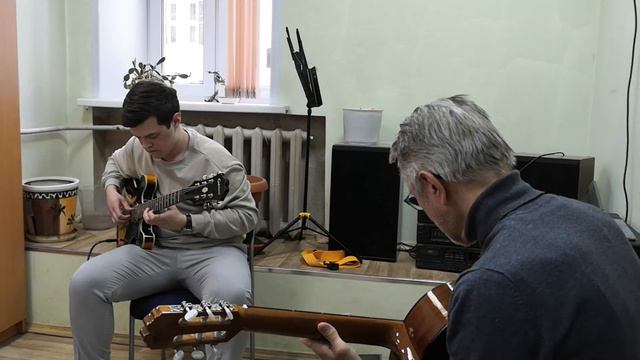Михаил Лазарев, Игорь Золотухин, Академия джаза. "Rosetta" Joe Pass /Earl Hines Jazz Guitar 17/05/2 смотреть онлайн
