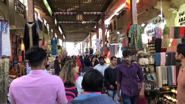 Dubai textile Souq Market смотреть онлайн