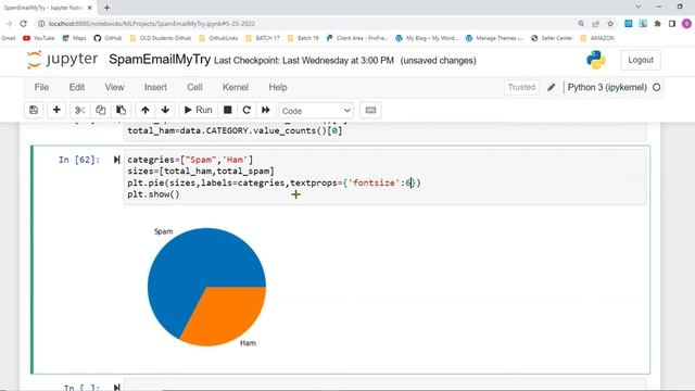 matplotlib python Jupyter | how to create pie chart смотреть онлайн