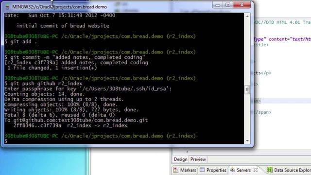Git and GitHub Version Control Tutorial - Part 3 смотреть онлайн