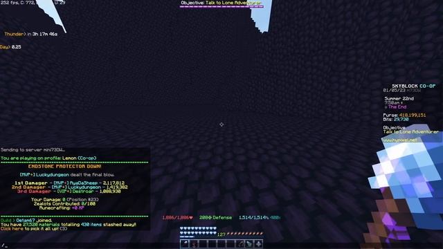 How I Make 60M Per HOUR With NO SETUP | Hypixel Skyblock