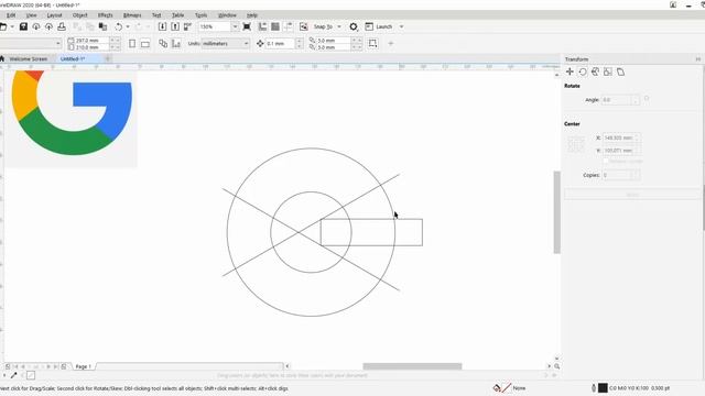How to Create Logo Google Search on CorelDraw | CorelDraw Tutorial | смотреть онлайн