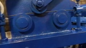 ПРИНЦИП  РАБОТЫ СТАНКА ПОЛУАВТОМАТА ДЛЯ ПРОИЗВОДСТВА СЕТКИ РАБИЦА