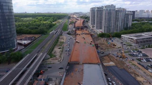 Строительство СВХ у метро Ботанический сад смотреть онлайн