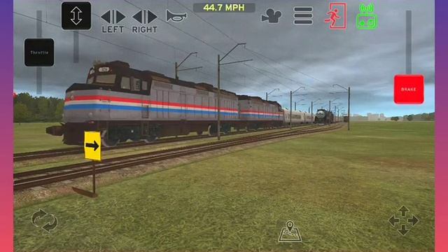 Double Overtake In Train & Rail Yard Simulator!!!! смотреть онлайн