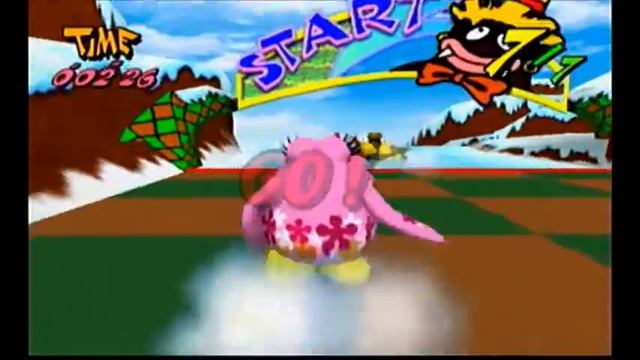 PEN PEN TRIICELON - Funny & wacky penguin racing gameplay!! (live commentary) Sega Dreamcast game смотреть онлайн