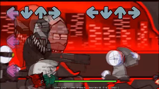 Vs MAG Hank mod phase 2 reskin  Friday Night Funkin
